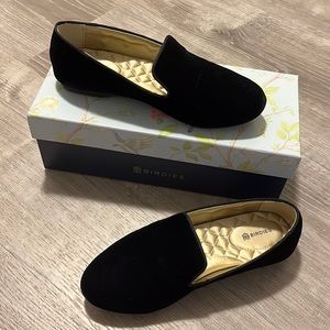 Birdies Flat Loafers. The Starling. Size 6.5- black